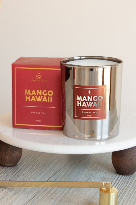 Svíčka Mango Hawaii Silver