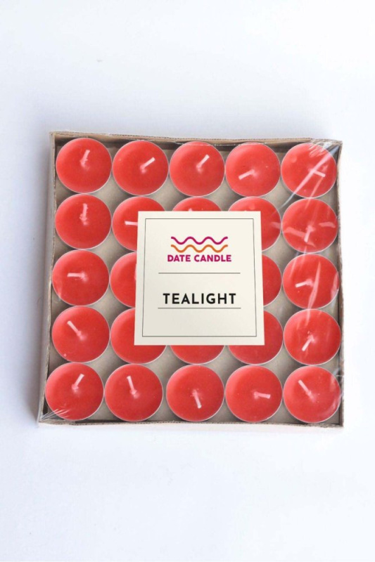 Svíčka Tealight 11 x 100 - Red