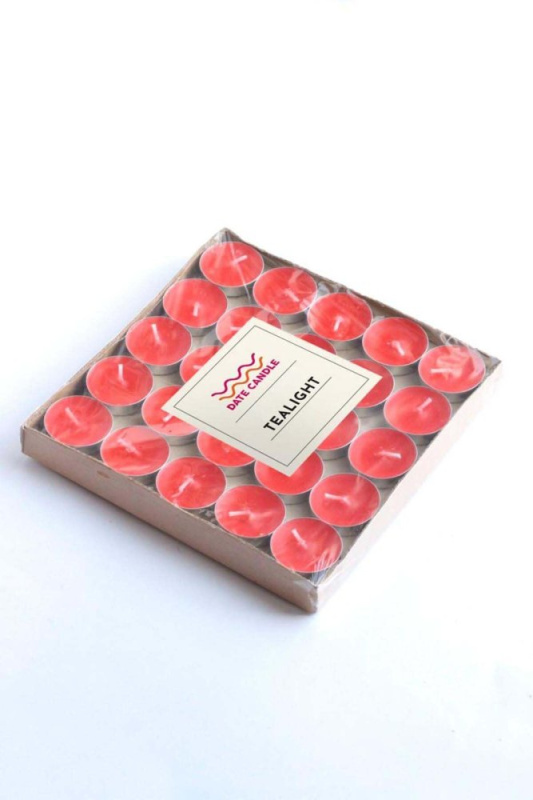 Svíčka Tealight 6 x 50 - Red