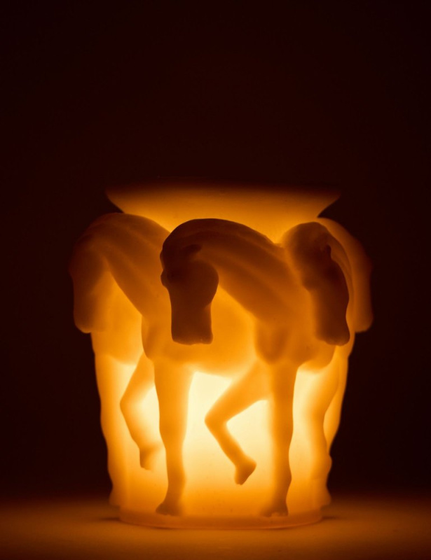 Svíčka Pegasus - White