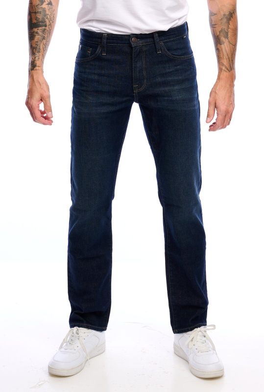 Pánské džíny MAVI Martin tmavě modré-seprané36/36