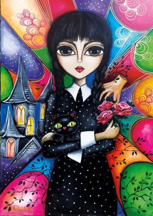 Puzzle Zvláštní dívka 1000 dílků MAGNOLIA