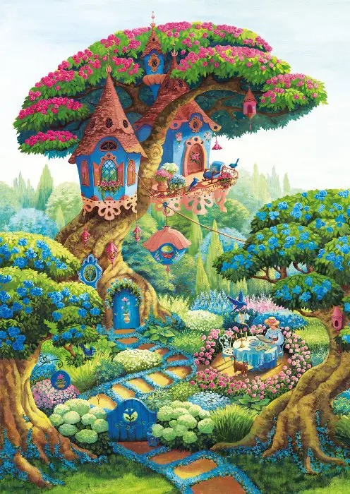 Puzzle Tajná zahrada 1000 dílků MAGNOLIA