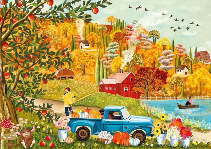 Puzzle podzimní zátiší 1000 dílků MAGNOLIA