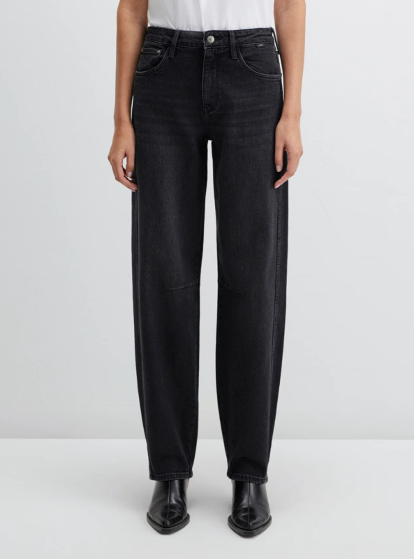 Dámské džíny MAVI Leila tmavě šedé - 30/30