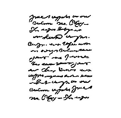 Šablona Cadence 21x30 cm - Text Aladine