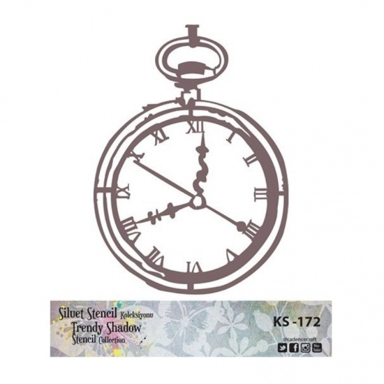 Cadence Šablona Cadence, stínová - Kapesní hodinky
