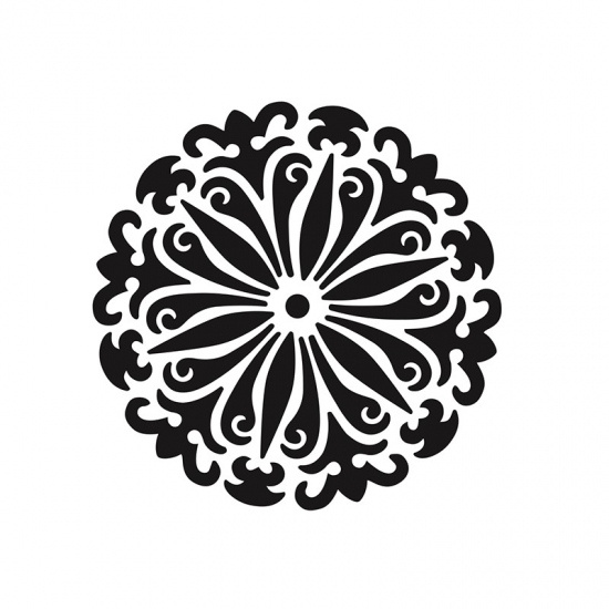 Šablona Cadence kolekce HomeDeco 25 x 25 cm - Mandala Iris Aladine