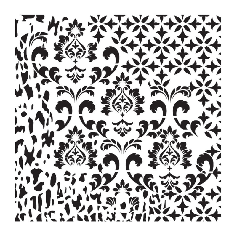 Šablona Cadence kolekce HomeDeco 45 x 45 cm - Ornamenty 2 Aladine