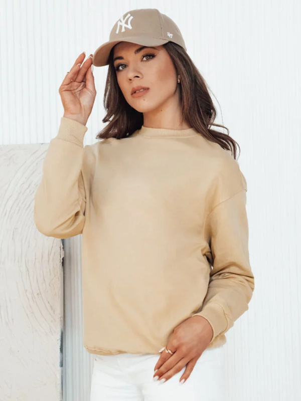 Dámská mikina SWAN béžová Dstreet BY1291 M