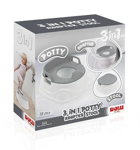 DOLU Nočník 3 v 1, šedý