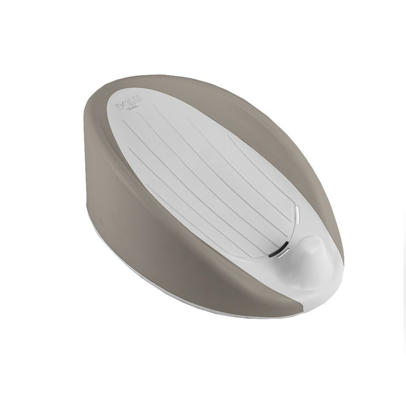 Dětské protizkluzové lehátko do vany, šedá, 20x55,5x35 cm