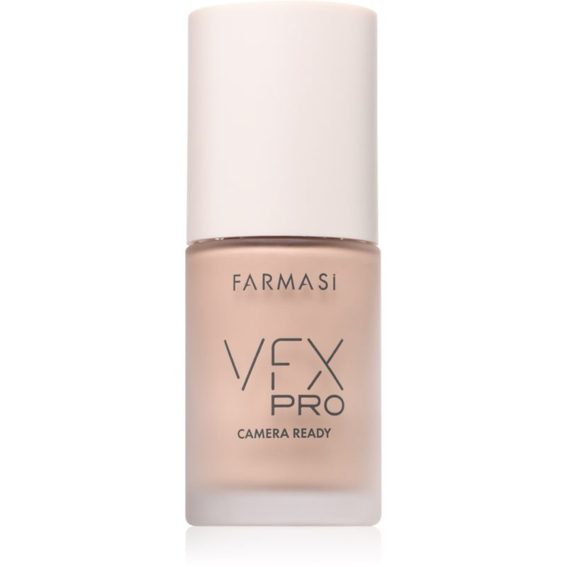 Farmasi VFX Pro Camera Ready vysoce krycí make-up s matným efektem odstín 01 30 ml