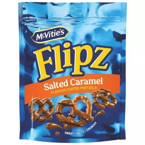 Flipz - preclíky ve slaném karamelu - 70 g
