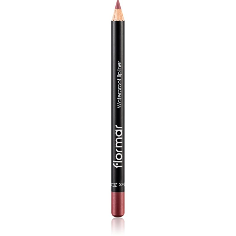 flormar Waterproof Lipliner voděodolná tužka na rty odstín 203 Subdued Pink 1,14 g
