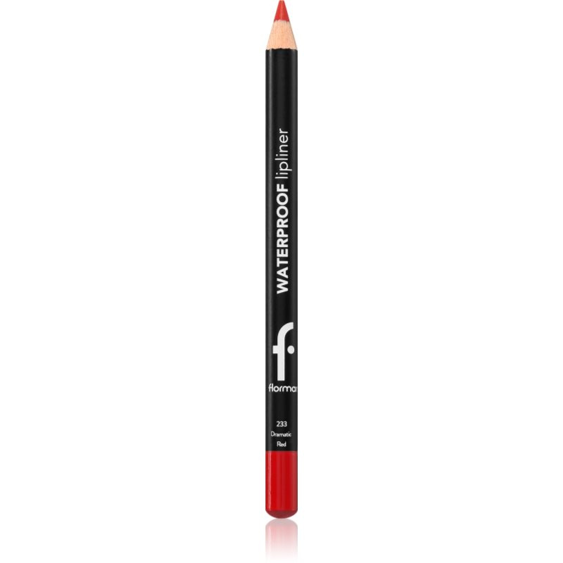 flormar Waterproof Lipliner voděodolná tužka na rty odstín 233 Dramatic Red 1.14 g