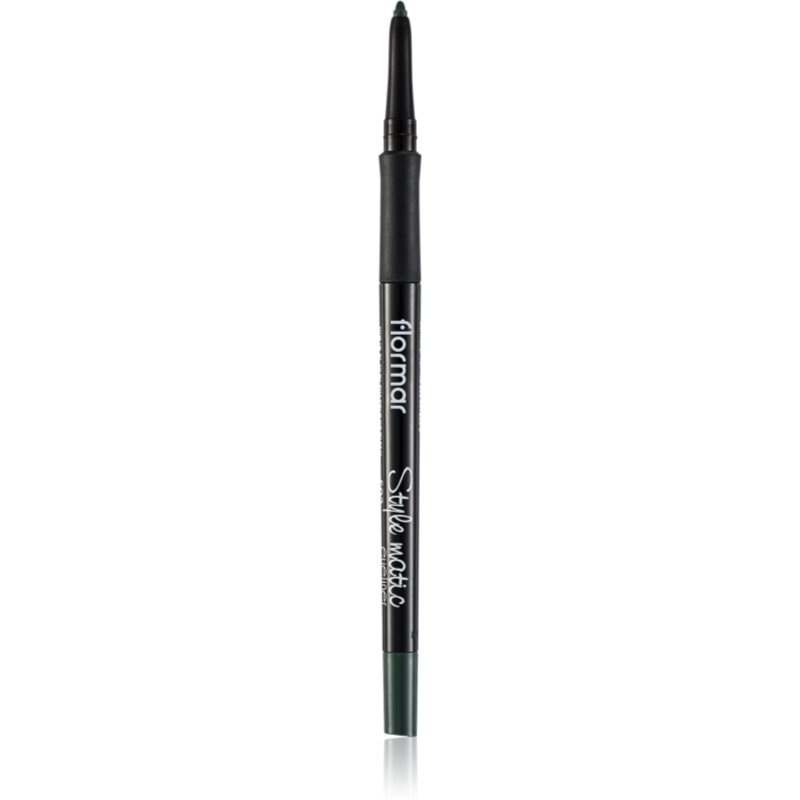 flormar Style Matic Eyeliner automatická tužka na oči voděodolná odstín S08 Serious Green 0,35 g