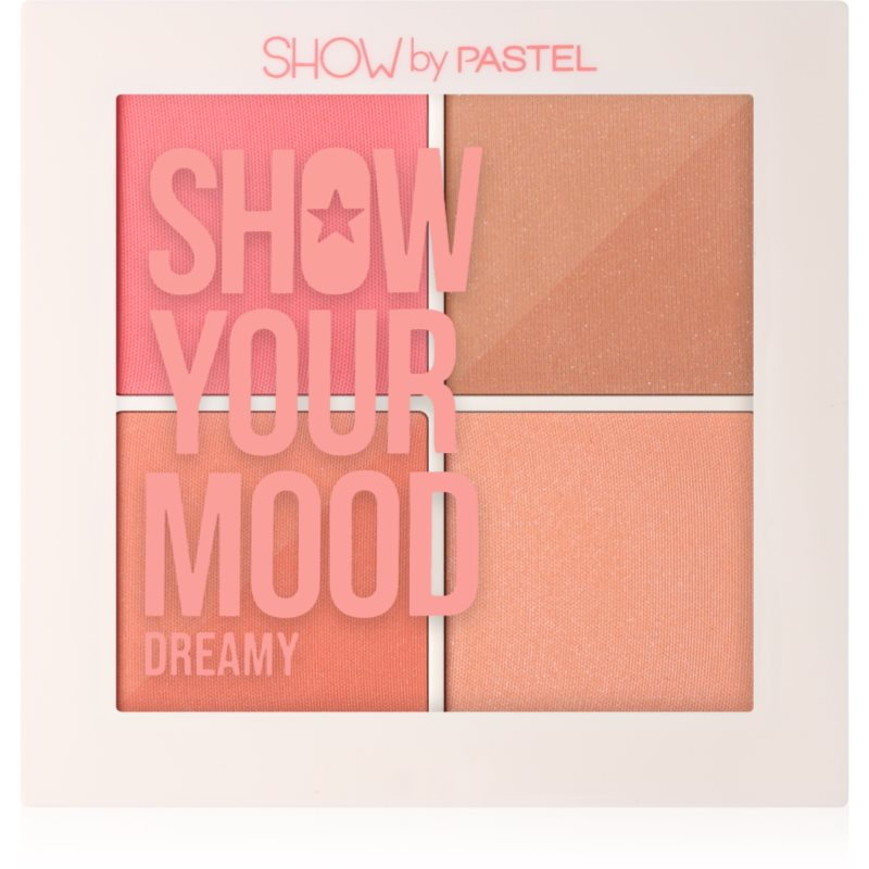 Pastel Show Your Mood paleta tvářenek odstín Dreamy 4x4.3 g