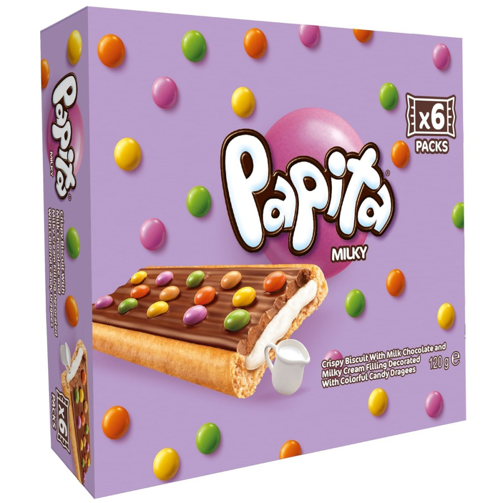 Papita Mléčná multipack