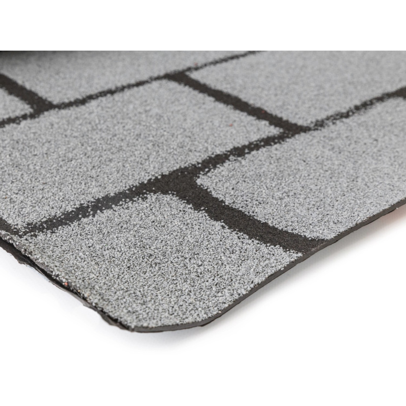 COVERNIT Samolepící asfaltový šindel v pásu, obdélník šedý, 1 x 10 m