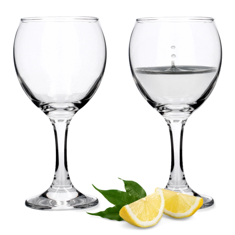 CZ SKLADEM CZ sklen MISKET v 16cm FAN voda víno 6 x 260 ml