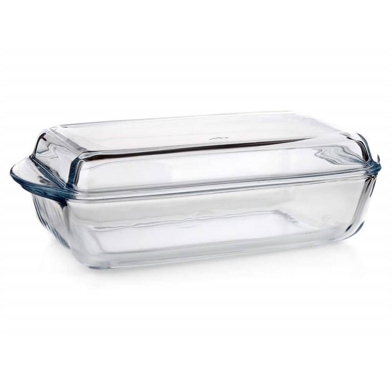 Pekáč VETRO-PLUS s víkem / 2,8 l / sklo / transparentní Varianta: ivi1