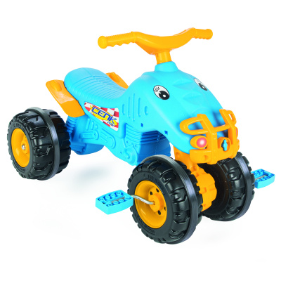 Čtyřkolka šlapací ATV modrá