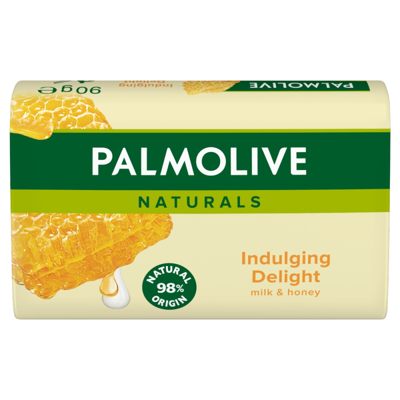 Palmolive Naturals Milk & Honey tuhé mýdlo s mlékem a medem 90 g