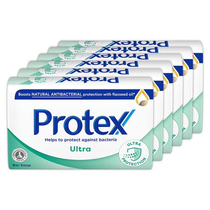 Protex Ultra tuhé mýdlo 6x90 g