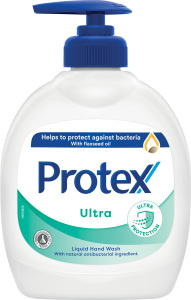 PROTEX Ultra Tekuté mýdlo s přirozenou antibakteriální ochranou 300 ml