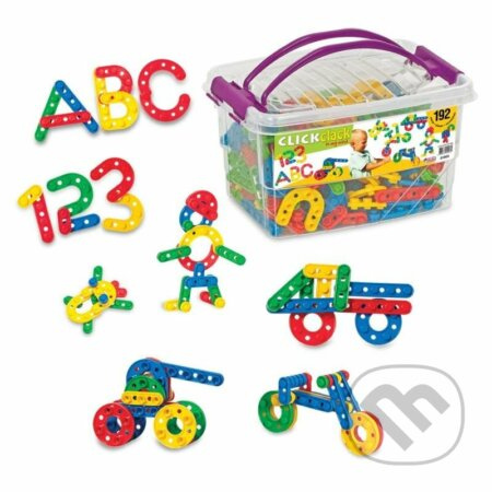 Puzzle plastové 192 ks - hra z kategorie Stavebnice