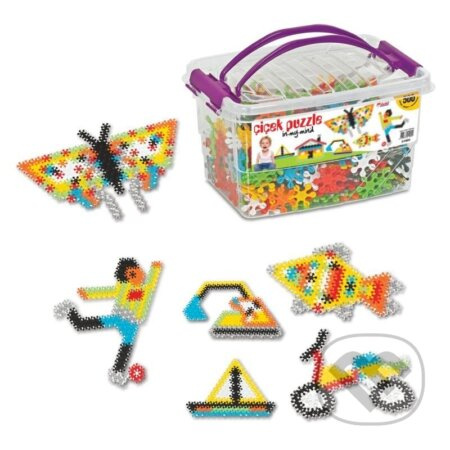 Puzzle plastové Květiny 500 ks - hra z kategorie Stavebnice