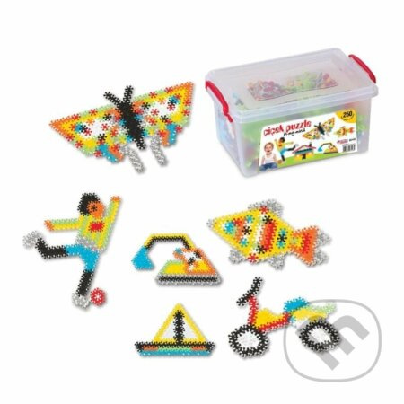 Puzzle Květinové v krabici 250 ks - hra z kategorie Stavebnice
