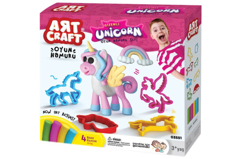 Art Craft sada na modelování jednorožci 200 g