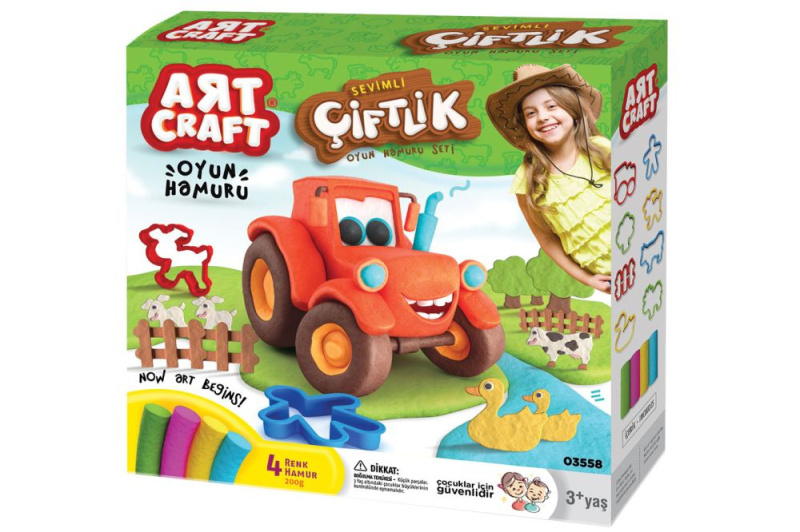 Art Craft sada na modelování farma 200 g