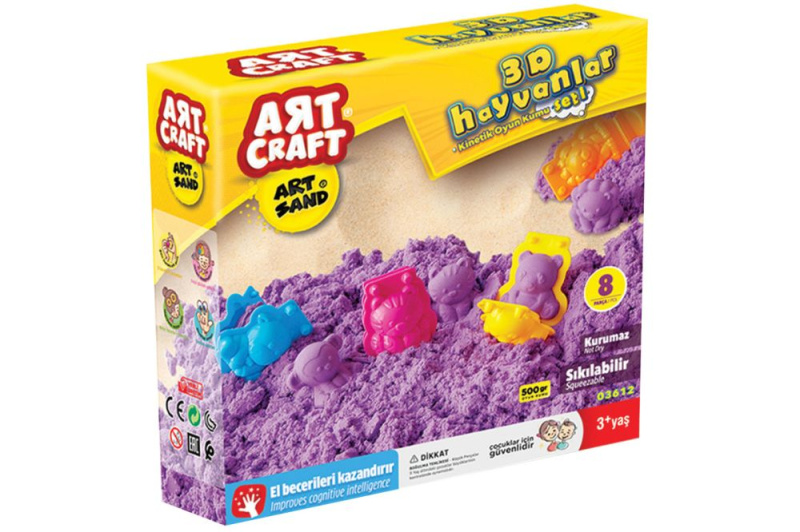 ART CRAFT kinetický písek na výrobu zvířátek 500 g