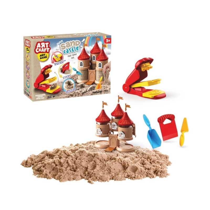 Art Craft stavebnice zámku z kinetického písku