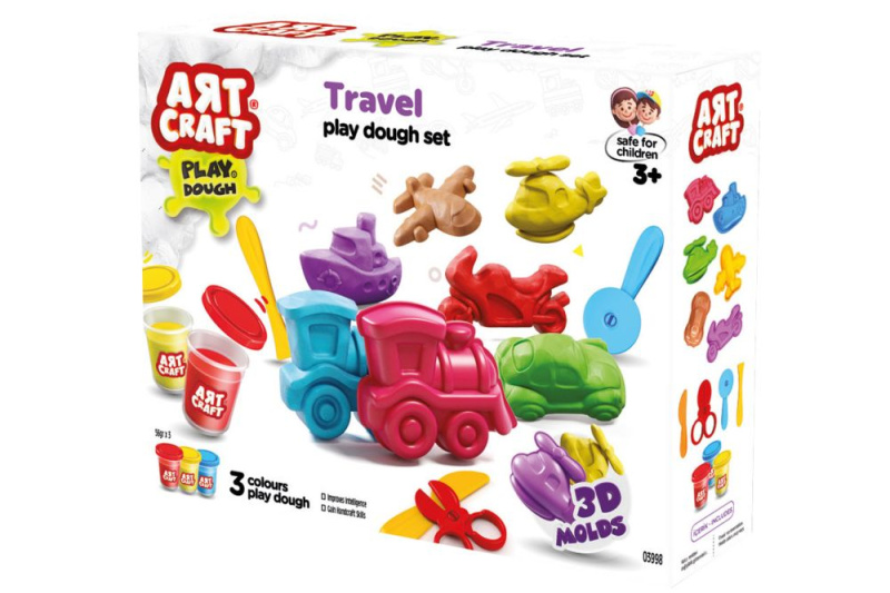 Art Craft sada na modelování dopravní prostředky 168 g