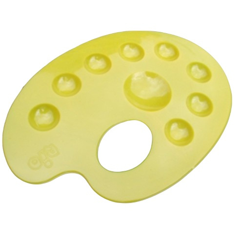 Paleta plastová 14x20cm školní na 8 barev (barva dle skladové dostupnosti)