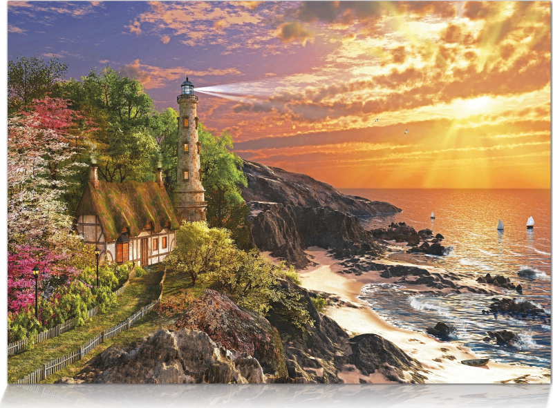 Puzzle Kamenitá zátoka 1000 dílků