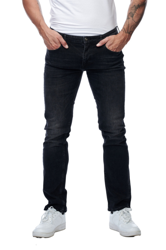 Pánské džíny  CROSS JEANS Damien šedé - 36/32