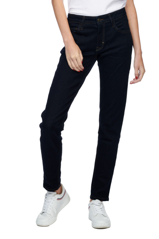 Dámské džíny  CROSS JEANS Rosalie modré - 26/32