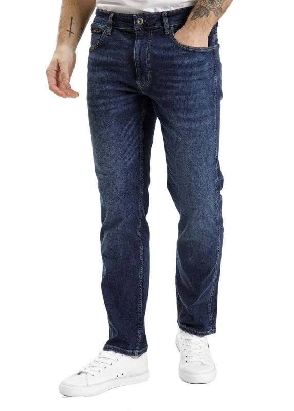 Pánské džíny  CROSS JEANS Greg modré - 42/32