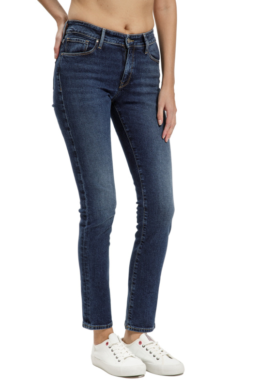 Dámské džíny  CROSS JEANS Anya modré - 34/32