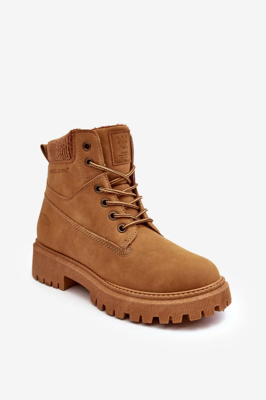Dámské zateplené Camel Cross Jeans Velikost: 38