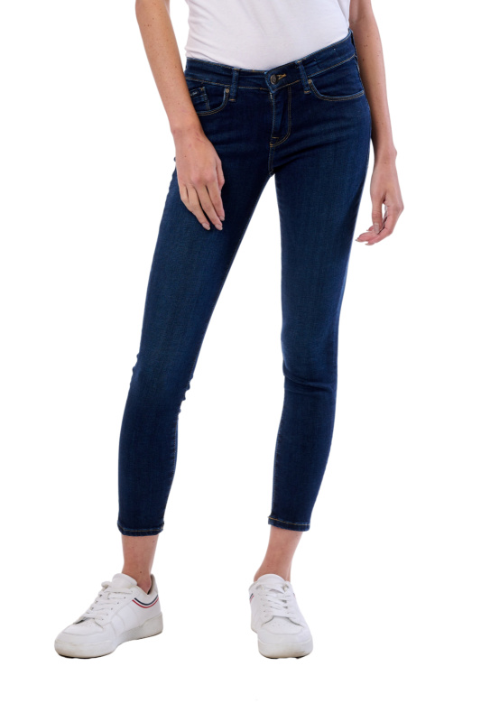 Dámské džíny CROSS JEANS Alyss tmavě modré-seprané-25
