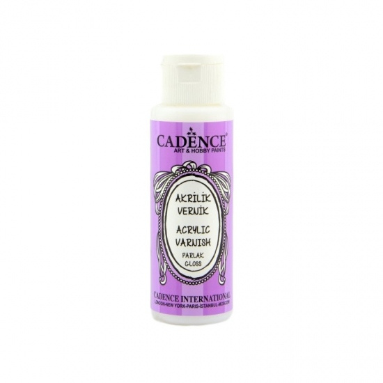 Cadence Dokončovací lak Cadence Acrylic Varnish, lesklý - VYBERTE OBJEM - Dokončovací lak Cadence Acrylic Varnish, 70 ml - lesklý