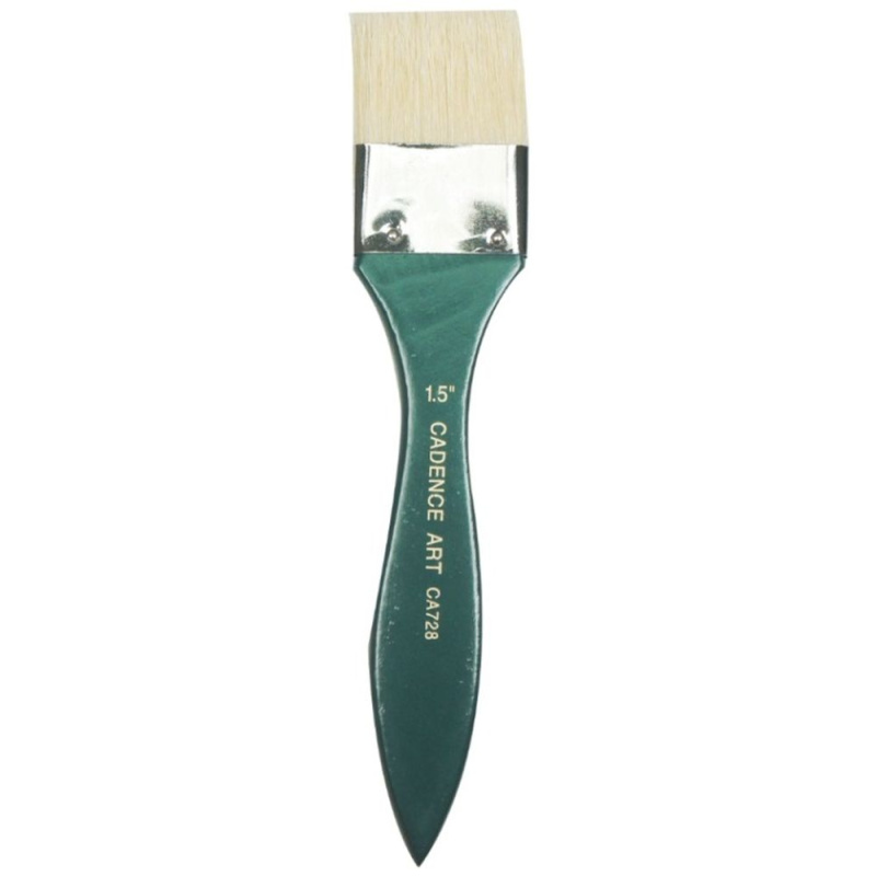 Cadence Plochý štětec Cadence 728 Eco Green Brush - VYBERTE VELIKOST - Plochý štětec Cadence 728 Eco Green Brush - vel. 1,5"