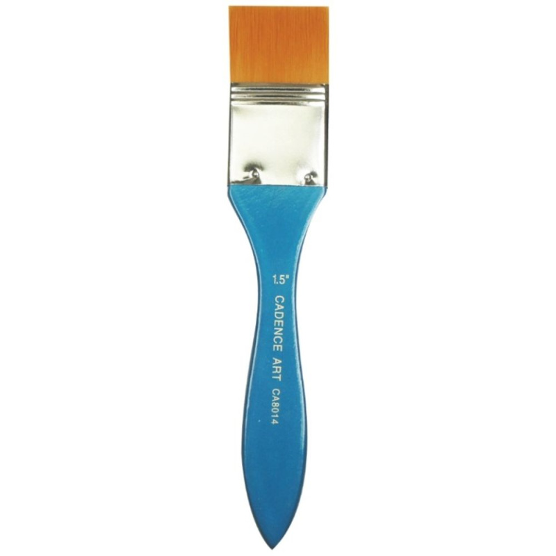 Široký štětec Cadence 8014 Basecoating Brush - vel. 1,5aquot; Aladine
