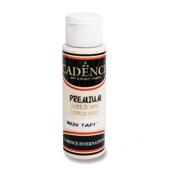 Cadence Akrylová barva Cadence Premium, 70 ml - VYBERTE ODSTÍN - Akrylová barva Cadence Premium, 70 ml - taffy, sv. karamelová